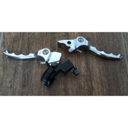 Leve Manubrio Racing Per Pit Bike Bse Leva Freno Anteriore Frizione Attacco Minicross