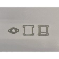 set KIT GUARNIZIONI CARBURATORE 12mm - guarnizione collettore pacco lamellare