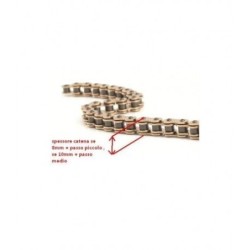 CATENA 96 CM MINIMOTO GP1 passo piccolo 8mm miniatv miniquad quad