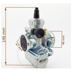CARBURATORE MOLKT 26mm PIT BIKE CROSS MINICROSS