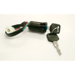 BLOCCHETTO CHIAVI - ATTACCO FEMMINA quad miniquad 4 tempi pit bike minimoto avviamento 4 FILI