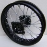 CERCHIO BSE 14" PITBIKE POSTERIORE 140cc PERNO RUOTA DA 15mm 30 RAGGI PER GOMME 90/100-14