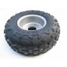 CERCHIO CON GOMMA ANTERIORE POSTERIORE 145/70-6 PER MINIQUAD QUAD MINIATV ATV 110cc cerchiata gommata