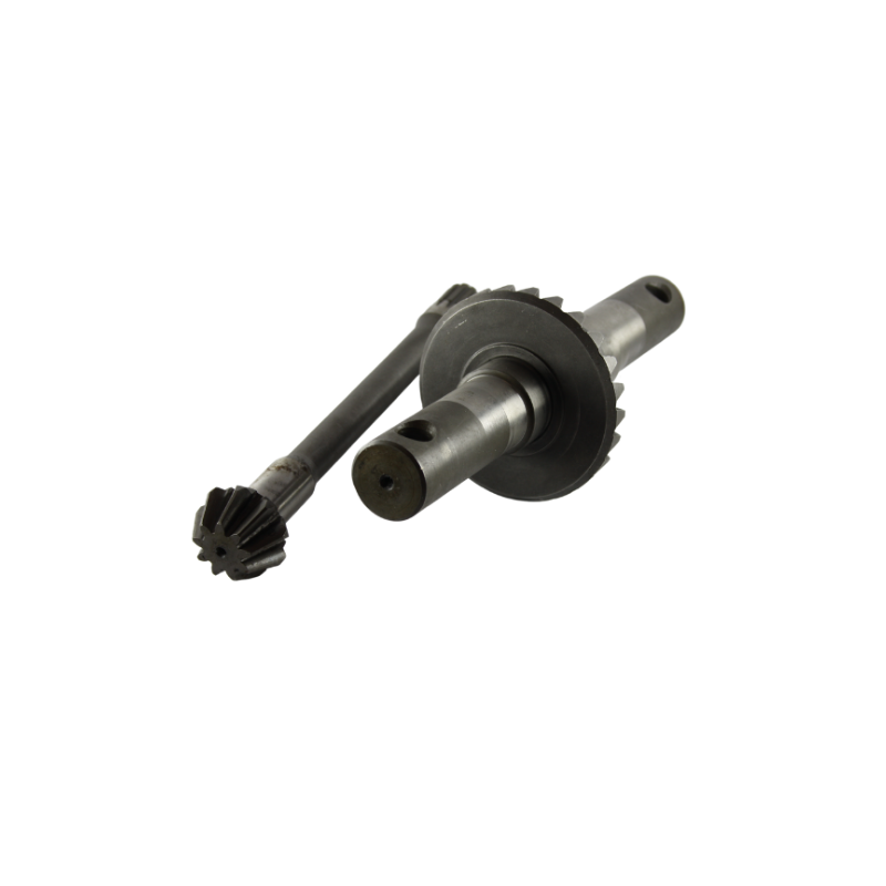 Coppia Conica Inferiore Pignone Corona Albero Asse Inferiore Liscio Motocoltivatore Goldoni Fresa 21 Rif. Orig. 4899+21.02679