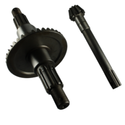 Coppia Conica Pignone Corona Albero Asse Motocoltivatore Goldoni Fresa 25 Denti 10 39