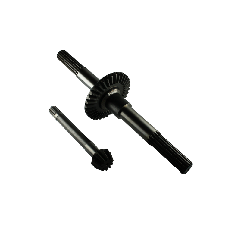 Coppia Conica Pignone Corona Albero Asse Motocoltivatore Goldoni Denti 10 34 Fresa 50 Senza Battente