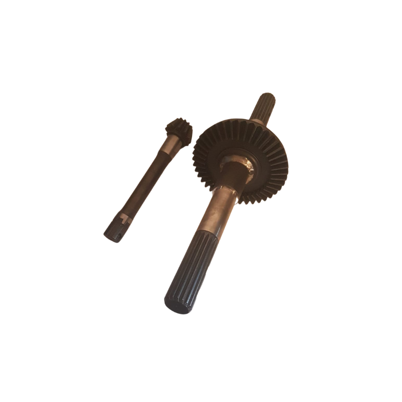 Coppia Conica Pignone Corona Albero Asse Motocoltivatore Goldoni Fresa 60 Denti 12 41