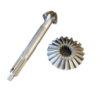 Coppia Conica Pignone Corona Motocoltivatore Ferrarino Denti 9 21