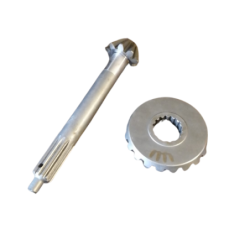 Coppia Conica Pignone Corona Motocoltivatore Ferrarino Denti 9 21