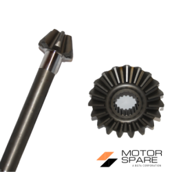 Coppia Conica Pignone Corona Motocoltivatore Bertolini 310S Denti 7 19