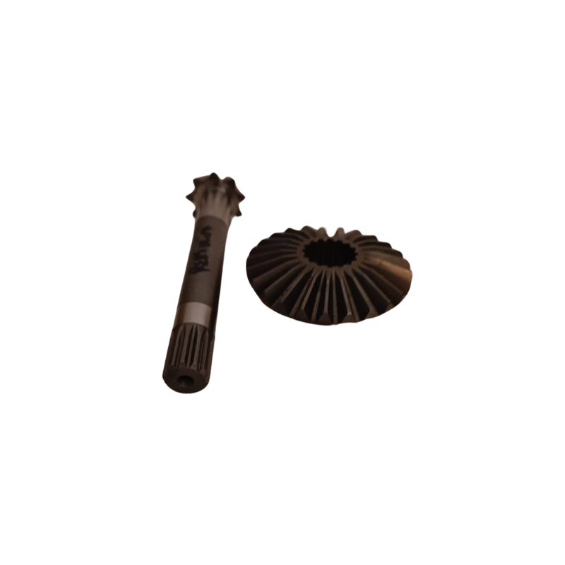 Coppia Conica Pignone Corona Motocoltivatore Bertolini 10 cv Denti 9 25