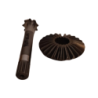 Coppia Conica Pignone Corona Motocoltivatore Bertolini 10 cv Denti 9 25