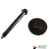 Coppia Conica Pignone Corona Motocoltivatore Carrarino Denti 8 25