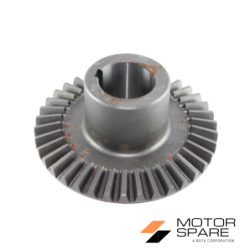 Coppia Conica Pignone Corona Motocoltivatore Agria 1900 3800 Denti 10 38