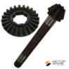 Coppia Conica Inferiore Pignone Corona Motozappa Barbieri Ghepard Denti 7 24 Rif. Orig. 6802502+680250