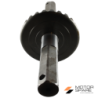 Coppia Conica Pignone Corona Albero Asse Sottochioma Muletto Motozappa Brumi Denti 8 26 Esagono 32mm
