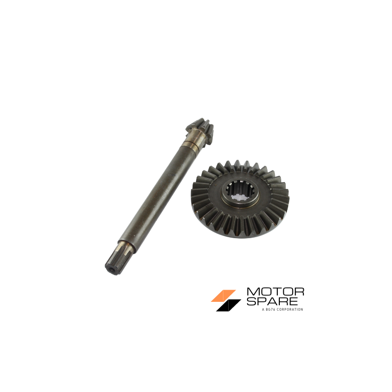 Coppia Conica Pignone Corona Motozappa Grillo Denti 8 30