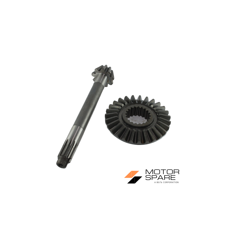 Coppia Conica Pignone Corona Motozappa Imer Denti 9 27