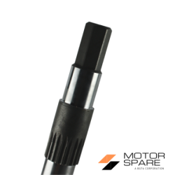 Albero Asse Porta Fresa Motozappa Imer 115 Esagono 27