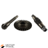 Coppia Conica Inferiore Pignone Corona Albero Asse con Chiavetta Motozappa MAG 2P 2PS 85