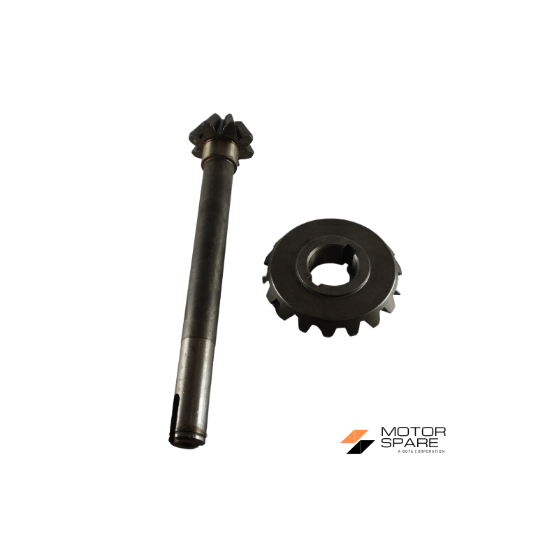Coppia Conica Pignone Corona Motozappa MAG J72 Denti 8 18