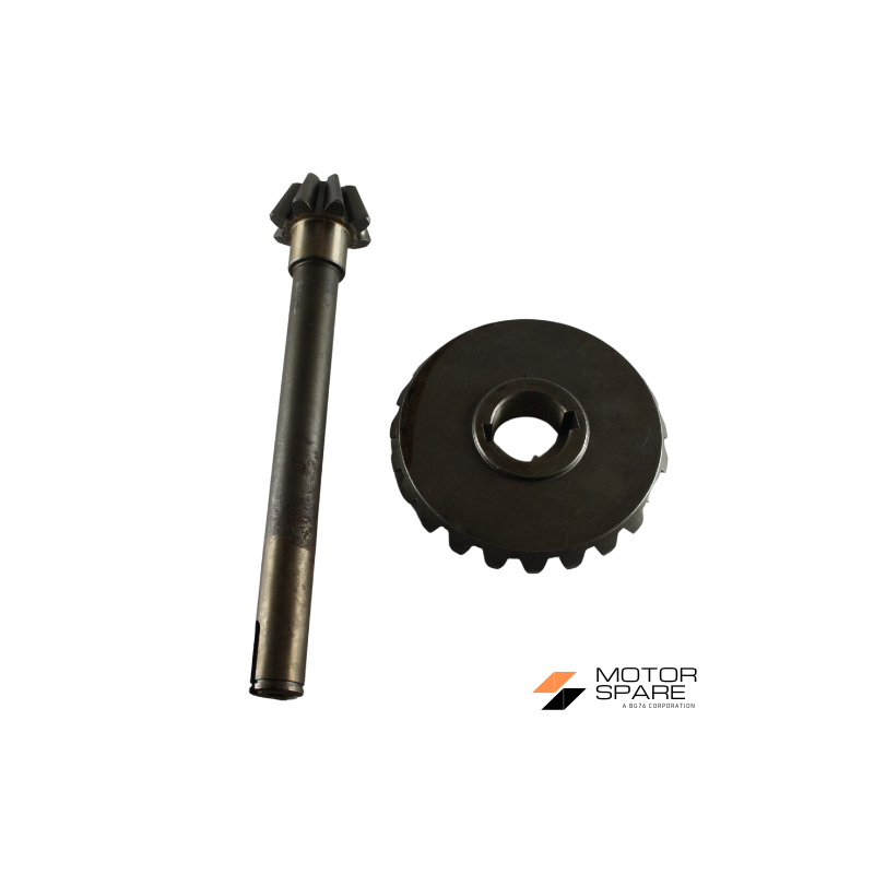 Coppia Conica Pignone Corona Motozappa MAG Z80 Denti 8 23