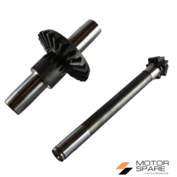 Coppia Conica Pignone Corona Albero Asse Porta Fresa Motozappa MAG J52