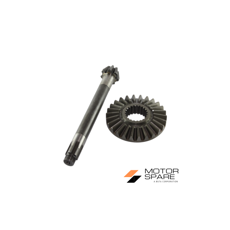 Coppia Conica Pignone Corona Motozappa SEP 140 Denti 7 26