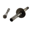 Coppia Conica Inferiore Pignone Corona Albero Asse Motocoltivatore Goldoni Fresa 22M Denti 10 29 Rif. Orig. 0015146+0015836