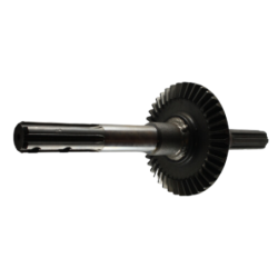 Coppia Conica Pignone Corona Albero Asse Motocoltivatore Goldoni Fresa 28 Denti 11 41 Rif. Orig. 40414-40413