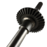 Coppia Conica Pignone Corona Albero Asse Motocoltivatore Goldoni Denti 10 34 Fresa 50 Senza Battente