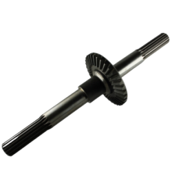 Coppia Conica Pignone Corona Albero Asse Motocoltivatore Goldoni Denti 10 34 Fresa 50 Senza Battente