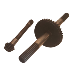 Coppia Conica Pignone Corona Albero Asse Motocoltivatore Goldoni Fresa 60 Denti 12 41