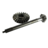 Coppia Conica Pignone Corona Motocoltivatore Ferrari 72 73 Denti 9 22