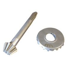 Coppia Conica Pignone Corona Motocoltivatore Ferrarino Denti 9 21