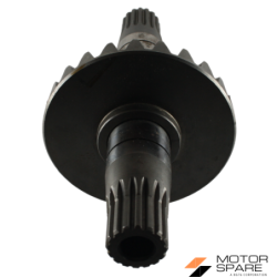Coppia Conica Pignone Corona Albero Asse Integrale Motocoltivatore Carrarino Denti 8 25