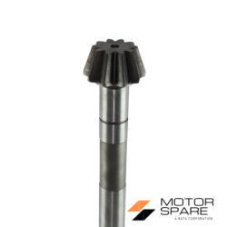 Coppia Conica Pignone Corona Motocoltivatore Agria 1900 3800 Denti 10 38