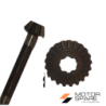 Coppia Conica Inferiore Pignone Corona Motozappa Barbieri Cortina Denti 7 21 Rif. Orig. 1306009-30026