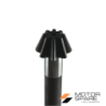 Coppia Conica Pignone Corona Asse Motozappa Brumi Rekord Denti 8 26 Esagono 30mm