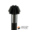 Coppia Conica Pignone Corona Albero Asse Motozappa Brumi Universal Denti 7 22 Esagono 27mm