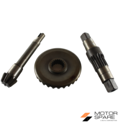 Coppia Conica Inferiore Pignone Corona Albero Asse con Chiavetta Motozappa MAG 2P 2PS 85