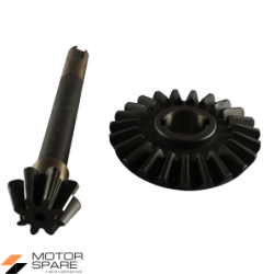 Coppia Conica Pignone Corona Motozappa MAG Z80 Denti 8 23