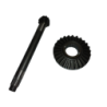 Coppia Conica Inferiore Pignone Corona Motozappa SEP 140 Denti 7 26