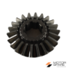 Coppia Conica Pignone Corona Motocoltivatore Adriatica Denti 9 22