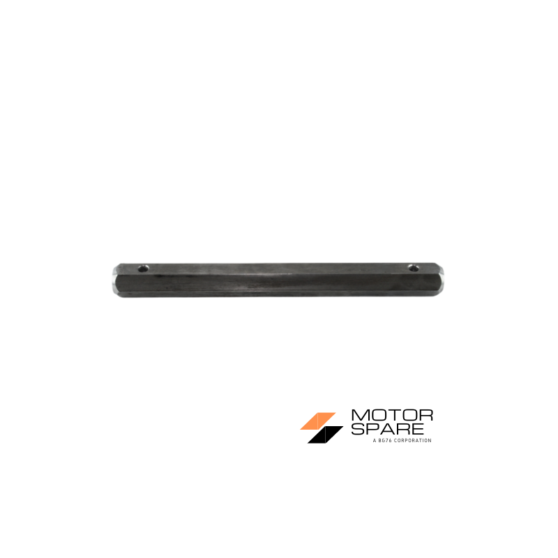 Asse Esagonale Motozappa Pasbo G72 G73 G83 Esagono 27mm Lunghezza 290mm Interasse Fori 237mm
