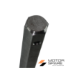 Asse Esagonale Motozappa Pasbo G72 G73 G83 Esagono 27mm Lunghezza 300mm Interasse Fori 247mm