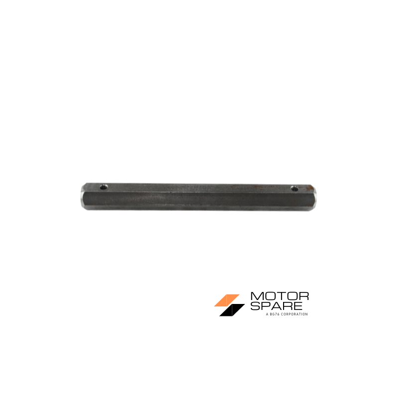 Asse Esagonale Motozappa Pasbo G14 Esagono 30mm Lunghezza 290 Mm Interasse Fori 237mm