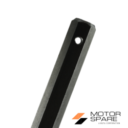 Asse Esagonale Motozappa Pasbo G14 Esagono 30mm Lunghezza 290 Mm Interasse Fori 237mm