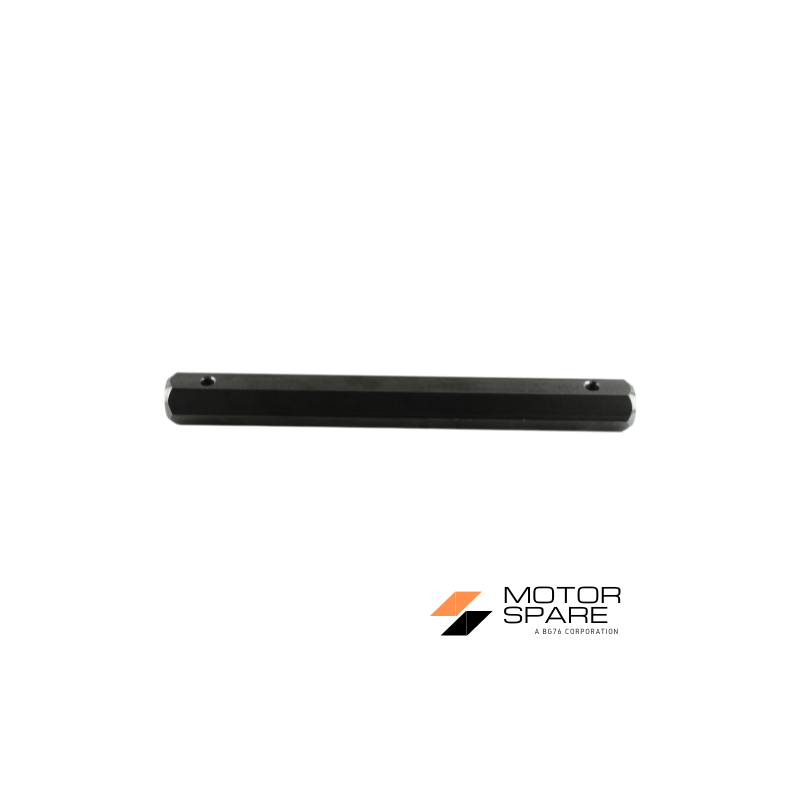 Asse Esagonale Motozappa Pasbo G14 Esagono 30mm Lunghezza 300 Mm Interasse Fori 247mm