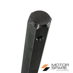 Asse Esagonale Motozappa Pasbo G14 Esagono 30mm Lunghezza 300 Mm Interasse Fori 247mm